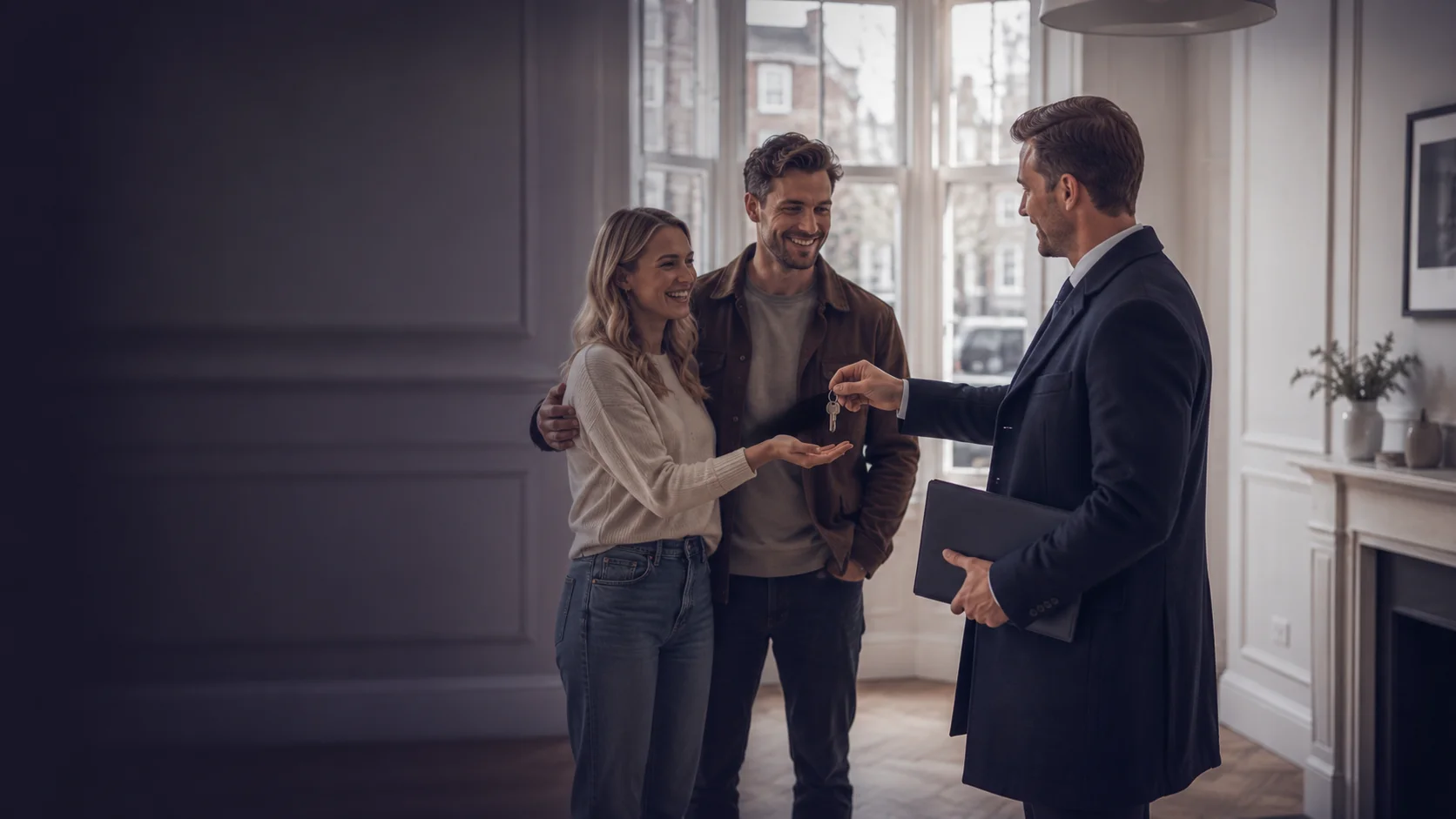 Keys handover to new tenants